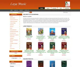 Layamusic.com(Laya Music) Screenshot