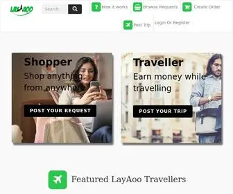 Layaoo.com(Shop from any store in the world) Screenshot