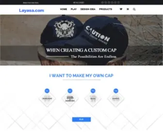 Layasa.com(Make Your Own Hat) Screenshot