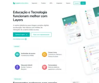Layers.education(A plataforma ideal para integrar soluções na educação) Screenshot