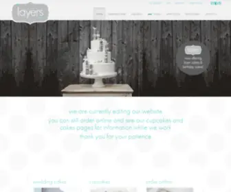 Layersweddingcakes.com(Layers Cupcakes) Screenshot