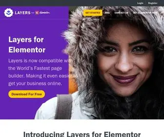 Layerswp.com(Layers for elementor layers) Screenshot