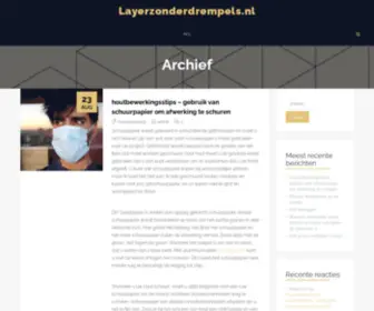 Layerzonderdrempels.nl(Layerzonderdrempels) Screenshot