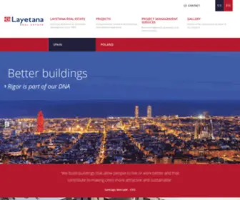 Layetana.com(Layetana) Screenshot