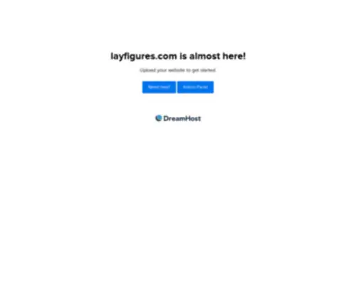 Layfigures.com(DreamHost) Screenshot