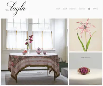 Layla-BKLYN.com(Layla Brooklyn) Screenshot