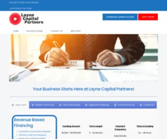 Laynecapitalfund.com(Layne Capital Partners) Screenshot