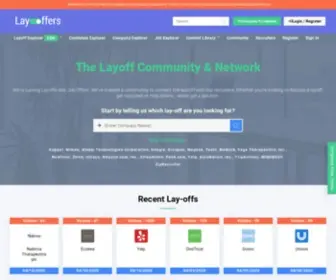 Layoffers.com(Layoffers) Screenshot