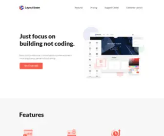 Layoutbase.com(Pagebuilder) Screenshot