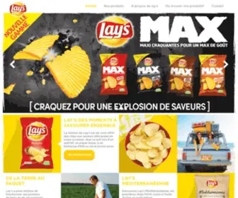 Lays.fr(Accueil) Screenshot