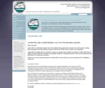 Laysanbio.com(Laysan Bio) Screenshot