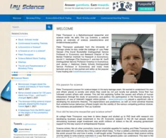 Layscience.net(Peter Thompson) Screenshot