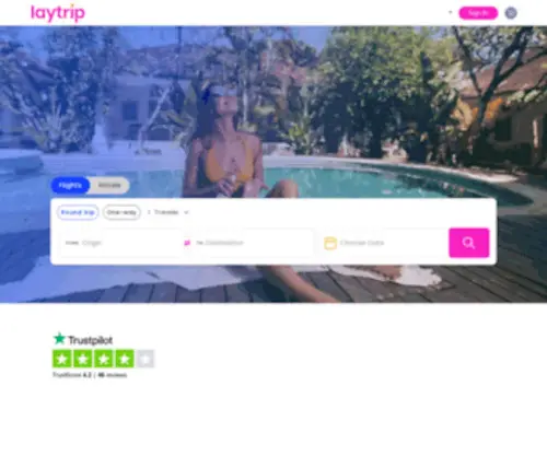 Laytrip.com(Layaway travel for everyone) Screenshot