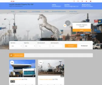 Layyahhome.com(Layyah Valuable Property Buy Sell Home) Screenshot