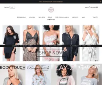 Layzny.com(Sleepwear For Every Woman) Screenshot