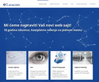 Lazacom.com(Izrada sajta Beograd) Screenshot