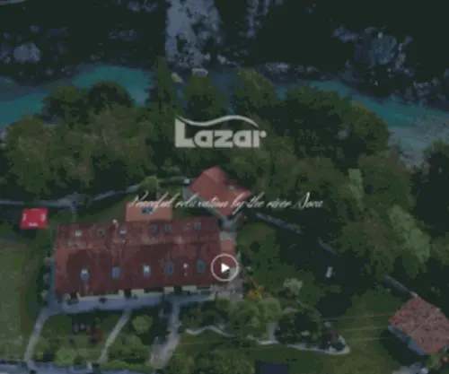 Lazar.si(Tourist center Lazar Kobarid) Screenshot