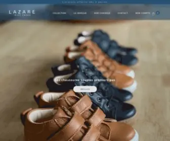 Lazarekids.com(Lazare Kids Shoes) Screenshot