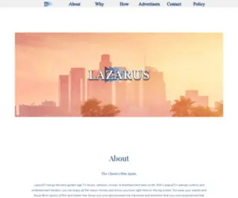 Lazarus-TV.com(What’s) Screenshot