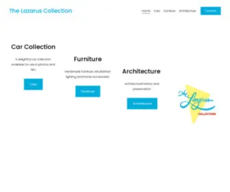 Lazaruscollection.org(The Lazarus Collection) Screenshot