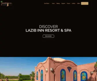 Lazibinn.com(Luxury Resort in Fayoum) Screenshot