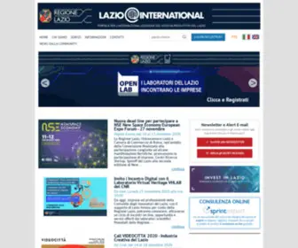 Laziointernational.it(Lazio International) Screenshot