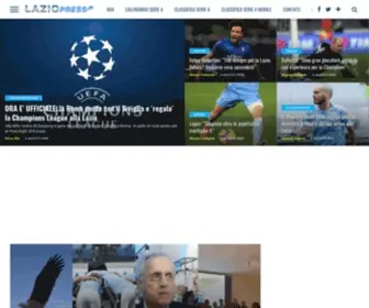 Laziopress.it(News Lazio) Screenshot