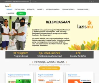 Lazismukopasuruan.org(LAZISMU Kota Pasuruan) Screenshot