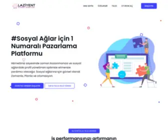 Laziyent.com(Sosyal Medya Pazarlama Arac) Screenshot