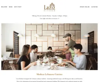 Lazizkitchen.com(Laziz Kitchen Downtown) Screenshot