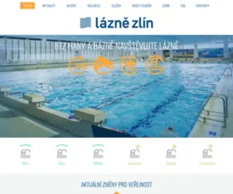 Laznezlin.cz(Lázně) Screenshot