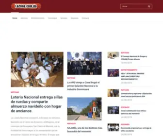 Lazona.com.do(Tu zona de noticias y entretenimiento) Screenshot