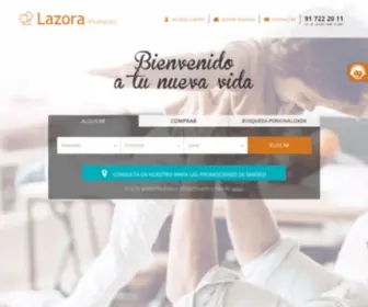Lazora.com(Pisos de alquiler) Screenshot