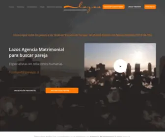 Lazos.es(Agencia matrimonial Madrid) Screenshot