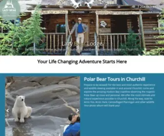 Lazybearlodge.com(Lazy Bear Expeditions) Screenshot