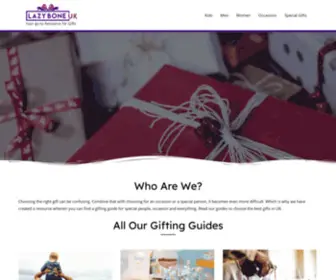 Lazyboneuk.com(Your go to Resource for Gifts) Screenshot
