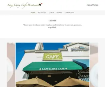 Lazydaisycafebrentwood.com(Lazy Daisy Cafe) Screenshot