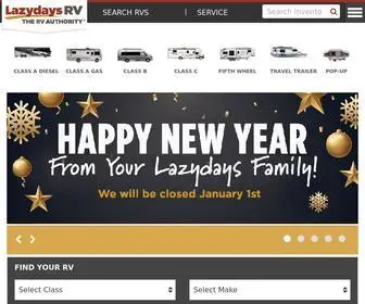 Lazydays.com(Motorhome, Luxury RV, & Travel Trailer Sales & Service) Screenshot