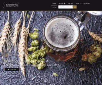 Lazydayzbrewingsupplies.com.au(Lazy Dayz Brewing Supplies) Screenshot