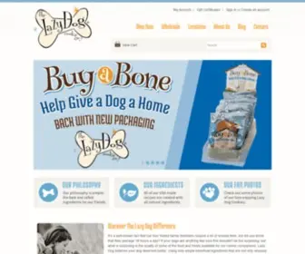 Lazydogcookies.com(The Lazy Dog Bakery & Dog Treat Company) Screenshot