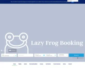 Lazyfrogbooking.com(Lazyfrogbooking) Screenshot