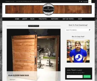 Lazyguydiy.com(Lazy Guy DIY) Screenshot