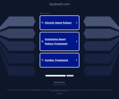 Lazyheart.com(Interactive Designer) Screenshot