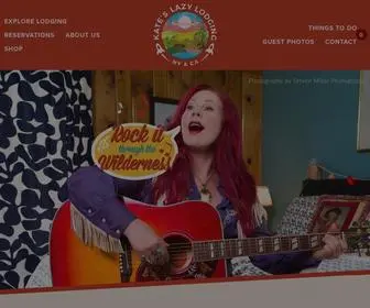 Lazymeadow.com(Kate's Lodging) Screenshot