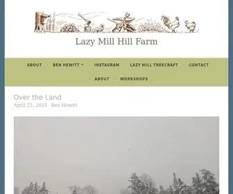 Lazymillhillfarm.com(Lazy Mill Hill Farm) Screenshot