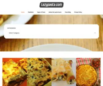 Lazypasta.com(Lazy Pasta) Screenshot