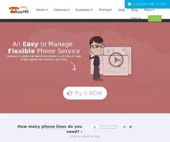 Lazypbx.com(Virtual Business Phone Services & Phone Numbers (UK)) Screenshot