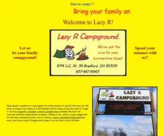 Lazyrcampgrounds.com(Lazy R Campground in beautiful Darke County) Screenshot