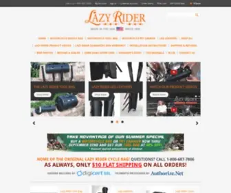 Lazyrider.com(Lazy Rider Motorcycle Biker Bag) Screenshot