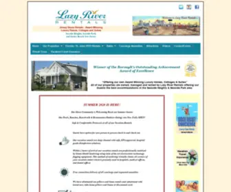 Lazyriverrentals.com(Jersey Shore Vacation House Rentals in Seaside Heights & Seaside Park) Screenshot